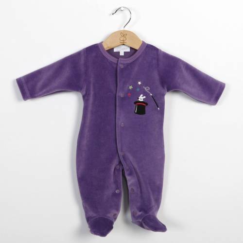 Pijama MERLÍN disponible en lila y marrón