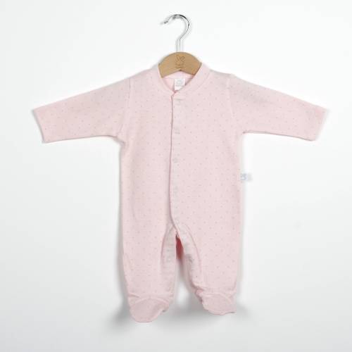 Pijama de algodón BIRDIE rosa