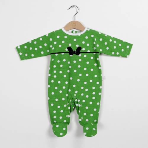 Pijama TOPOS verde de Beltin Newborn