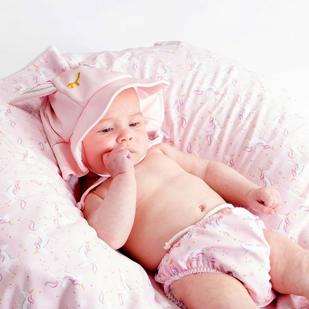 Bañera y Cambiador para Bebés Ebaby Maxi Rosado