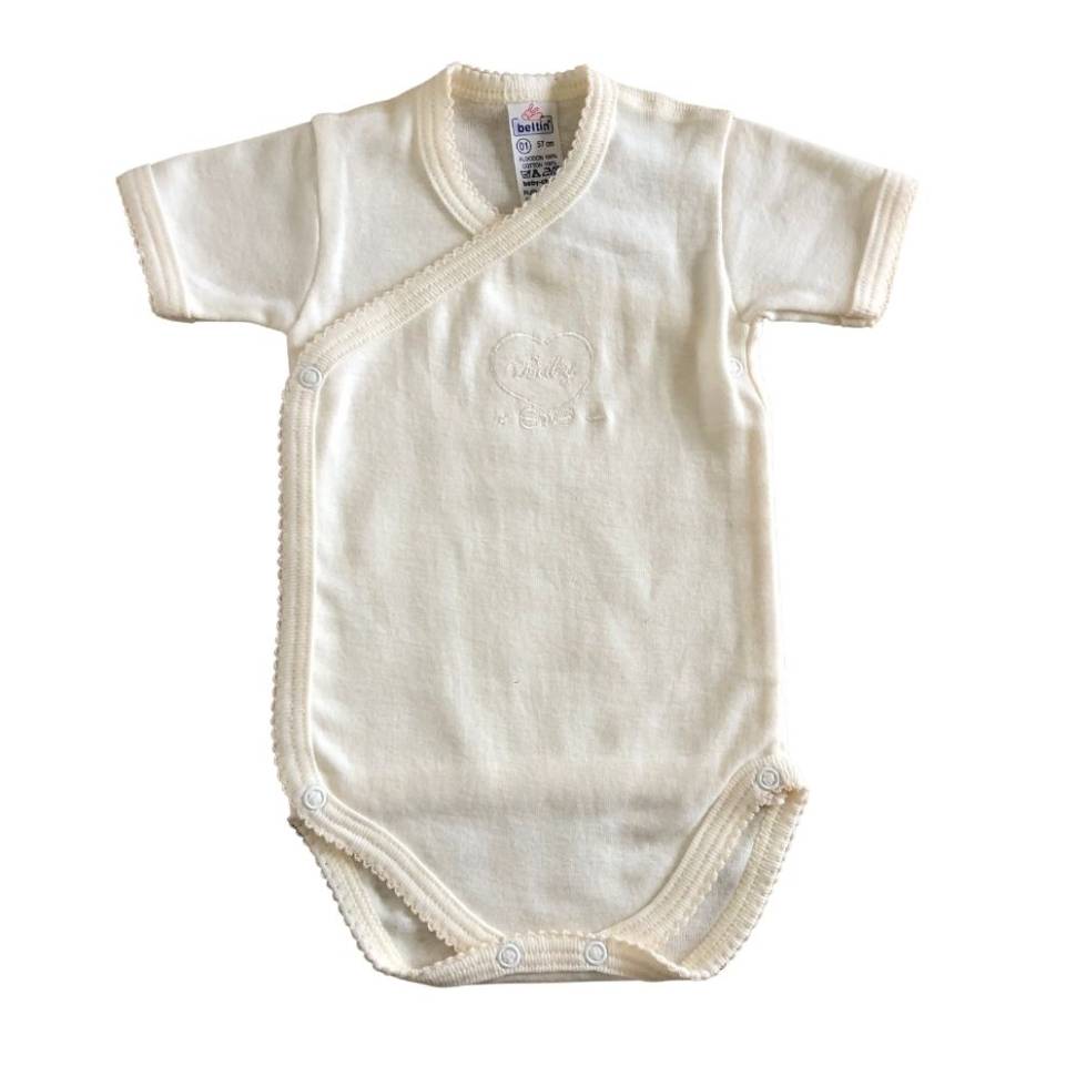 Pelele bebé Cargol Beige oscuro 100% algodón de Beltin Newborn