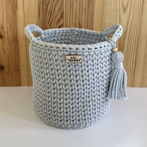 Cesta Lil'Things Grande Azul.