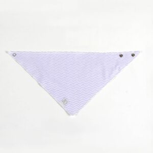 Bandana ZIG-ZAG lila
