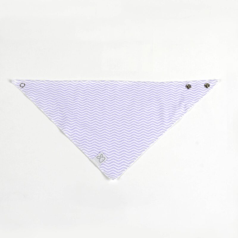 Bandana ZIG-ZAG lila