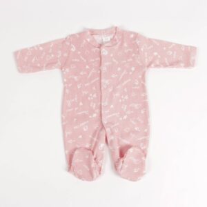Pijama de algodón JUSTIN rosa