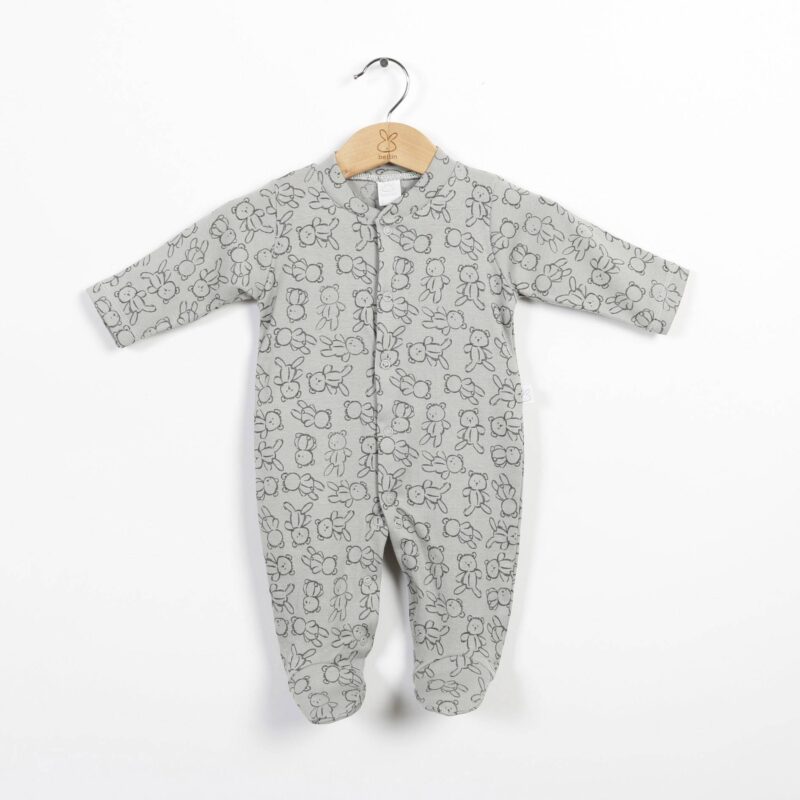 Pijama de algodón ROXY gris