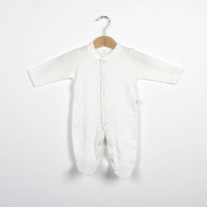 Pijama de algodón BIRDIE beige