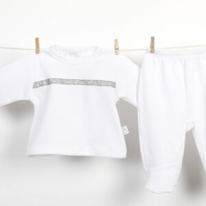 Jersey + polaina ARAN blanco