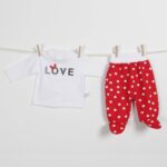 Jersey + polaina TOPOS rojo