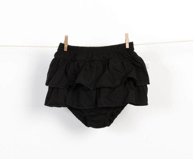 Braguita falda de volantes negro