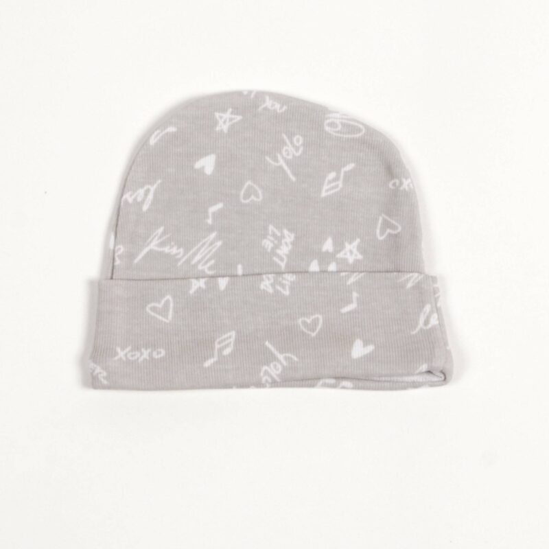 Gorro beltin newborn JUSTIN gris