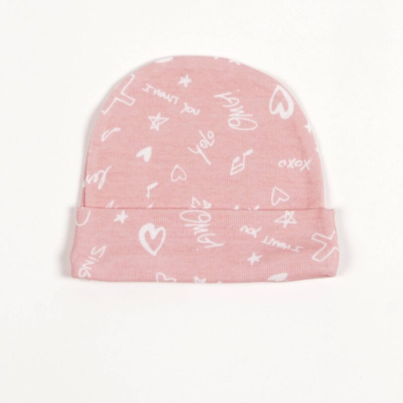 Gorro beltin newborn JUSTIN rosa