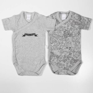 Pack 2 bodies TATTOO gris