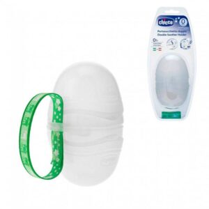 Porta chupetes doble Chicco