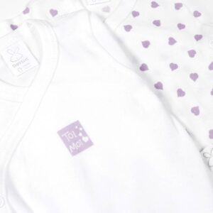 Pack 2 bodies CORAZON lila