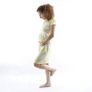 Camisón PreMAMÁ y LACTANCIA "MUSIC VERDE"2