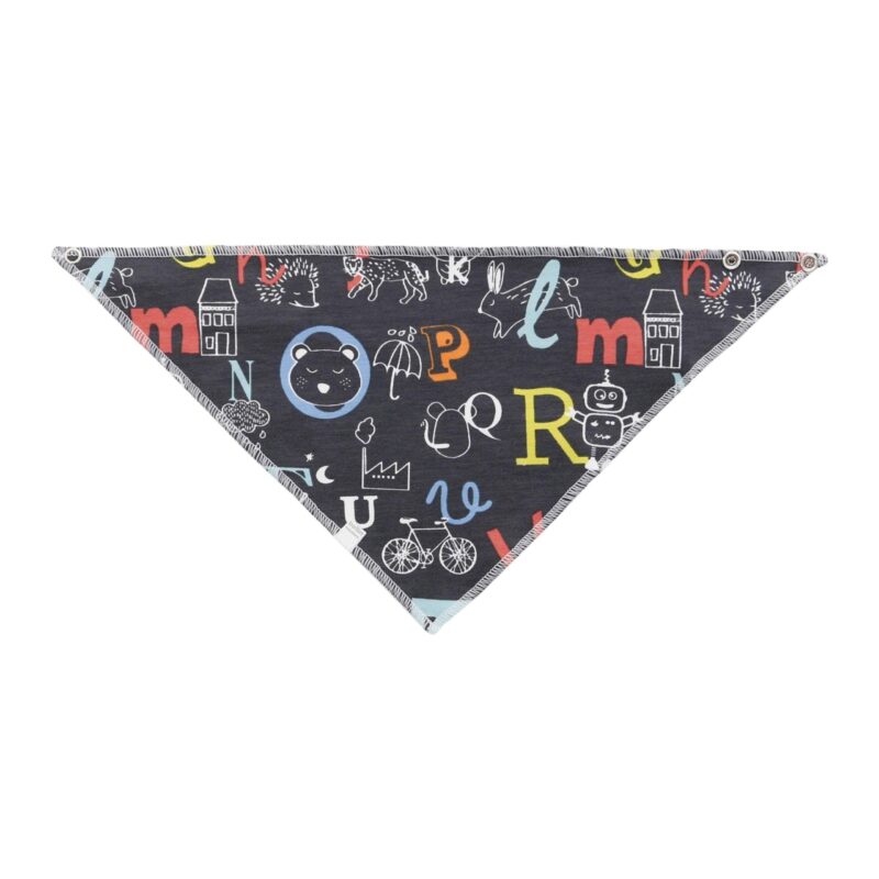 Bandana Beltin newborn MEMO gris