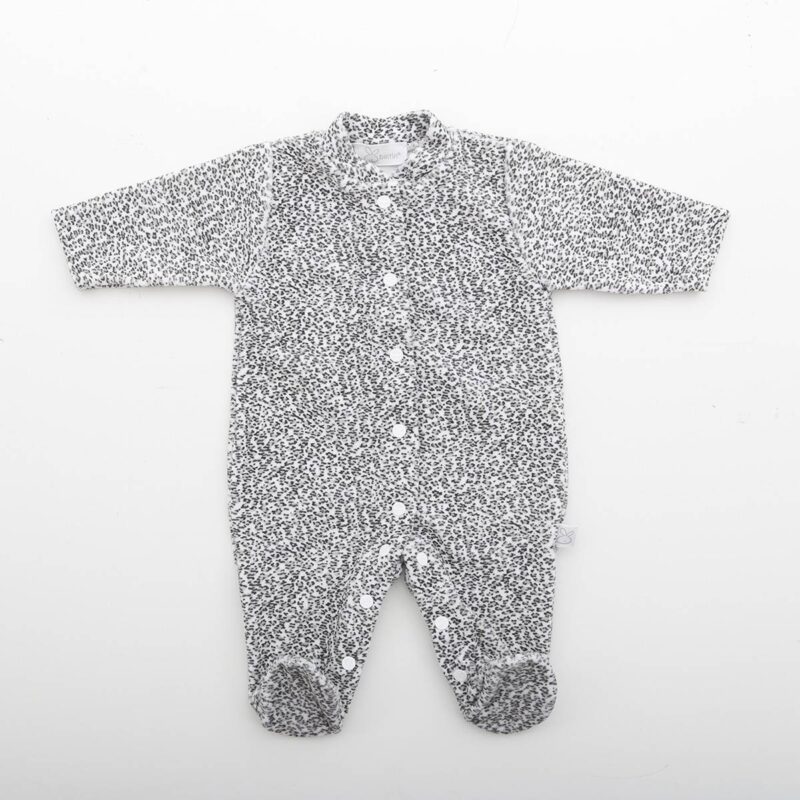 Pijama QUEEN silver abierto por delante