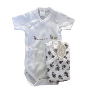 Pack 2 Bodies Cargol Beige manga corta