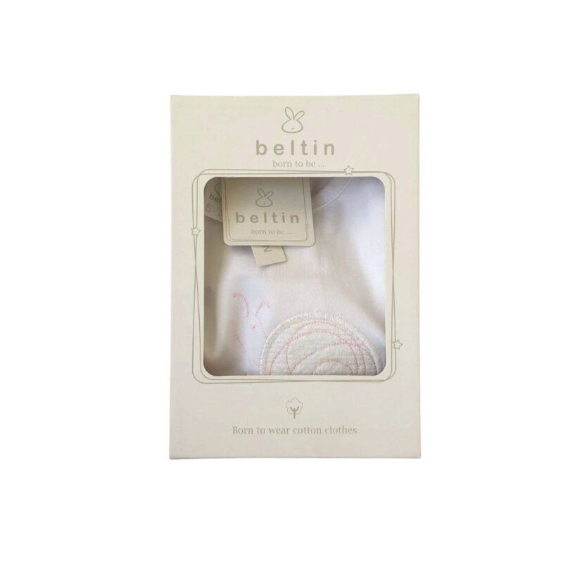 Pelele Cargol Rosa Packaging para regalo