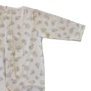 Pijama Cargol Gris parte de atrás