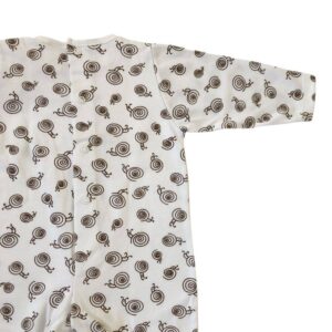 Pijama Cargol Beige Oscuro parte de atrás