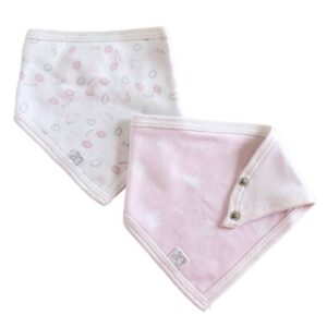 Bandanas en blanco y rosa