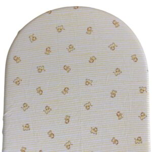 Sábana Bajera ajustable Zebra Amarillo