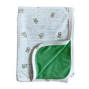 Arrullo Zebra Verde 100% algodón