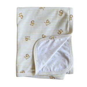 Arrullo Zebra Amarillo 100% algodón