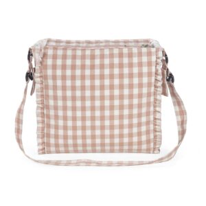 Bolso Canastilla Remy Rosa parte trasera