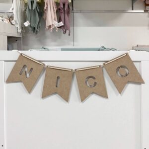 Guirnalda Personalizable Ejemplo Nico