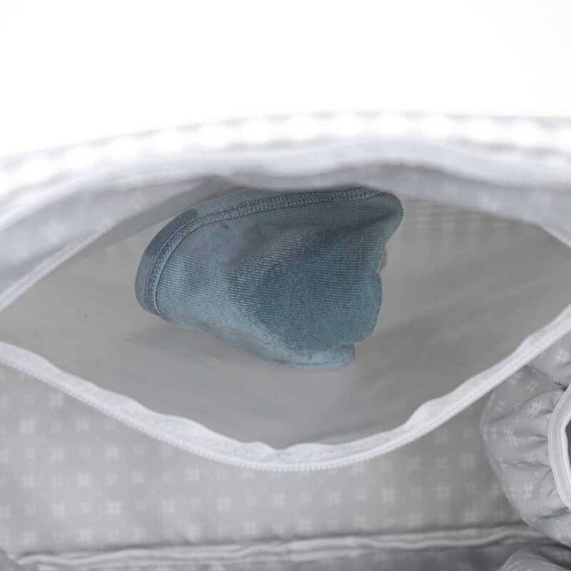 Bolso Cambiador I Love Vichy Gris bolsillo impermeable