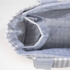 Bolso Organizador I love Vichy Gris