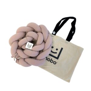 Trenza Algodón Mobo color rosa con bolsa