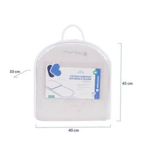 Colchón Capazo Kikkaboo medidas packanging