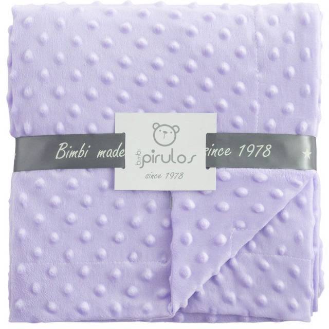 Manta doble dots Rosa
