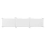 Protector de cuna Blanco 60x120 cms.