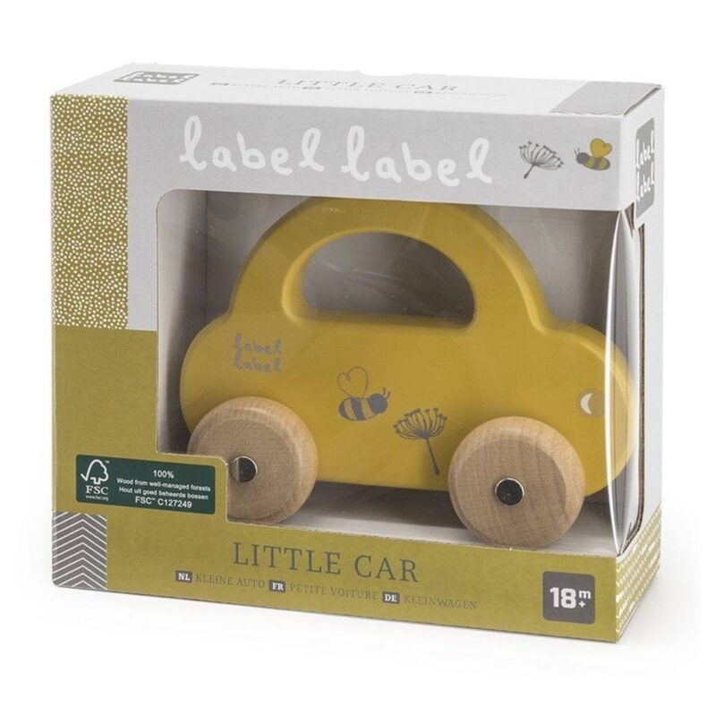 Coche Pequeño Ocre packaging