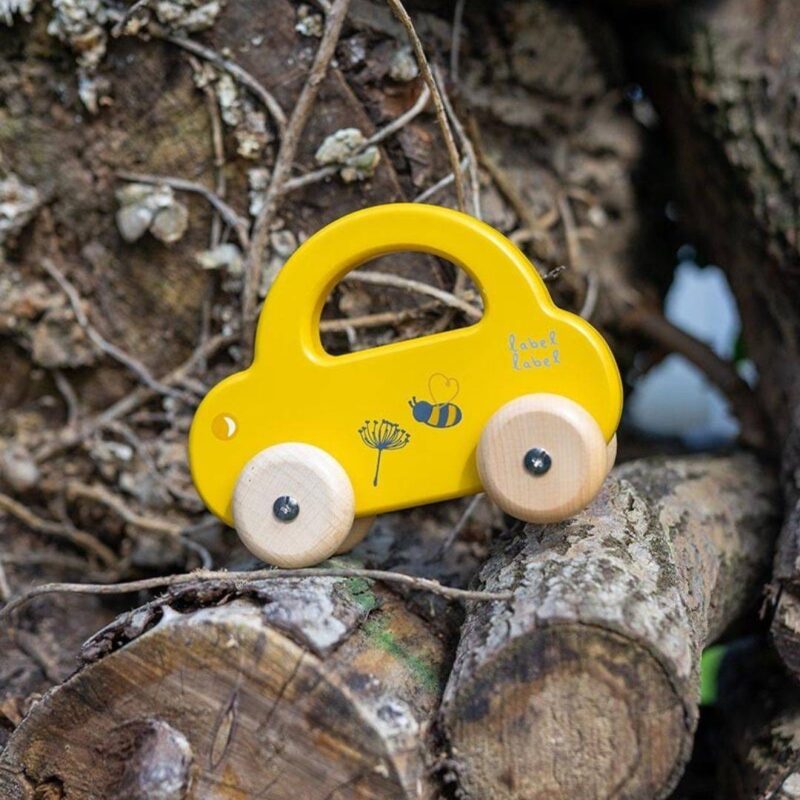 Coche Pequeño Ocre para jugar