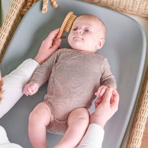 Cambiador Softy Nattou Gris para bebé