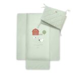 Pack de colcha y protector 60x120 Sheep Bonjour Bebé